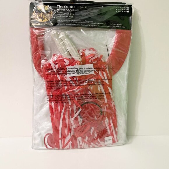 Spirit Thats The Spirit Cheerleader Halloween Costume Adult Size Small 2-6 - Picture 5 of 9